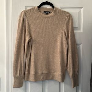 J CREW balloon sleeve top